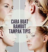 Cara Membuat Rambut Tipis